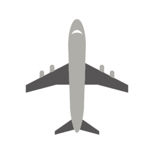 Airport icon white background